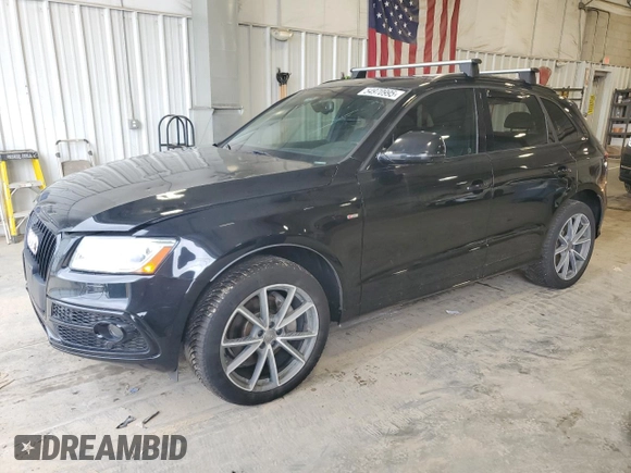 2016 Audi Q5 with VIN WA1DVAFP1GA048179, listed as a Copart auction lot 54970995 with 57,118 mi miles and Non repairable. Bid and sale history available at DreamBid. Image 1.