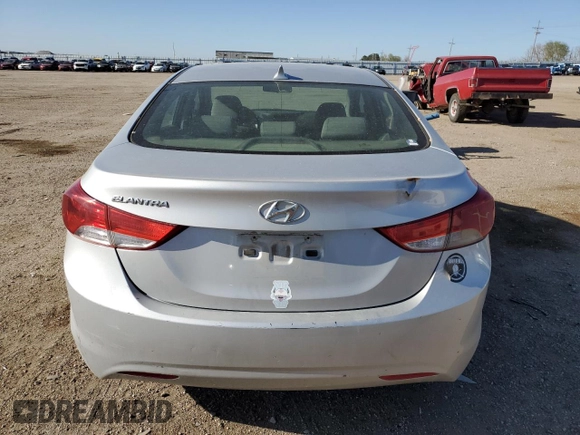 2013 Hyundai Elantra GLS z VIN KMHDH4AE5DU668141, wystawiony jako Copart lot #54221935 z przebiegiem 185 285 mil mil oraz Szkoda całkowita • Salvage title. Historia ofert i sprzedaży dostępna na DreamBid. Obrazek 6.
