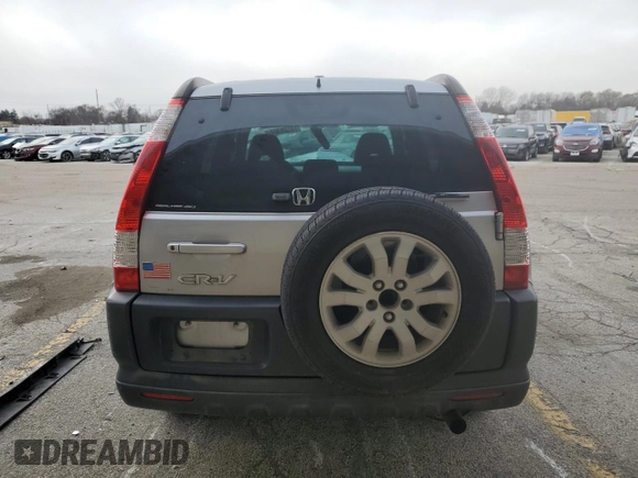 2005 Honda CR-V EX with VIN JHLRD78835C007838, listed as a Copart auction lot 48124775 with Not Provided miles and Non Repairable. Bid and sale history available at DreamBid. Image 6.