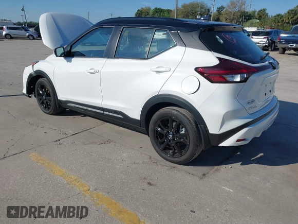 2023 Nissan Kicks SR with VIN 3N1CP5DV2PL525217, listed as a IAAI auction lot 41690577 with 9,556 mi miles and . Bid and sale history available at DreamBid. Image 3.