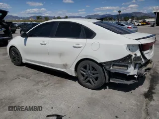 2021 Kia Forte GT-Line with VIN 3KPF34AD1ME298923, listed as a Copart auction lot 50998005 with 63,109 mi miles and Salvage Title. Bid and sale history available at carsss.com. Image 2.