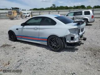 2019 BMW M2 Competition with VIN WBS2U7C58K7D11226, listed as a Copart auction lot 59397754 with 15,813 mi miles and Salvage Title. Bid and sale history available at carsss.com. Image 2.