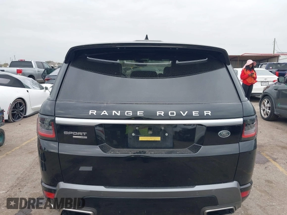2019 Land Rover Range Rover Sport HSE with VIN SALWR2RV9KA418735, listed as a IAAI auction lot 41014298 with 75,388 mi miles. Bid and sale history available at carsss.com. Image 15.