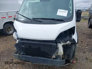 2023 Ram ProMaster Cargo with VIN 3C6MRVJG9PE521128, listed as a IAAI auction lot 41614795 with 43,950 mi miles and . Bid and sale history available at DreamBid. Image 6.