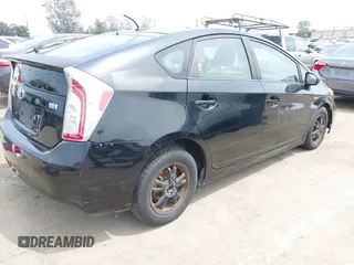 2013 Toyota Prius One with VIN JTDKN3DU8D1691254, listed as a IAAI auction lot 42047639 with 208,680 mi miles. Bid and sale history available at carsss.com. Image 4.