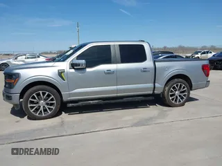 2024 Ford F-150 with VIN 1FTFW2K52RKD40023, listed as a IAAI auction lot 41731516 with 8,781 mi miles and . Bid and sale history available at DreamBid. Image 14.
