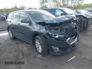 2019 Chevrolet Equinox LT with VIN 2GNAXUEV8K6102708, listed as a IAAI auction lot 42124895 with 71,945 mi miles and . Bid and sale history available at DreamBid. Image 1.