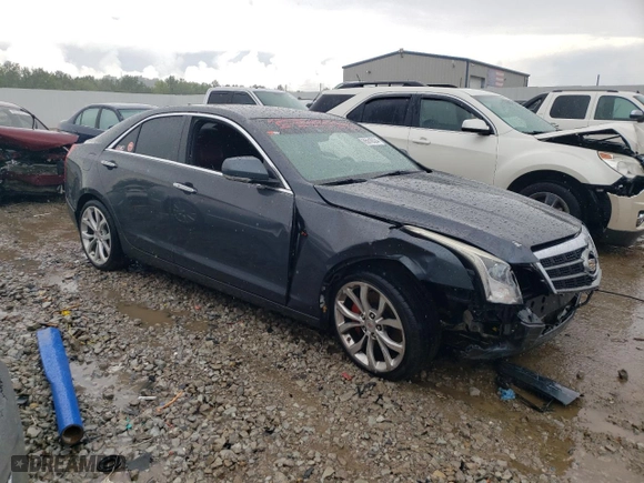 2013 Cadillac ATS Premium with VIN 1G6AE5S32D0119431, listed as a Copart auction lot 65618324 with 158,233 mi miles and Non Repairable. Bid and sale history available at carsss.com. Image 4.