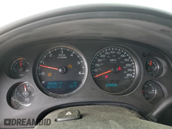 2011 Chevrolet Tahoe LS with VIN 1GNSCAE09BR138852, listed as a Copart auction lot 49165595 with 207,548 mi miles and Salvage title. Bid and sale history available at DreamBid. Image 9.