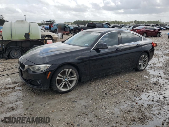 2016 BMW 4 Series 428i with VIN WBA4A9C54GG505838, listed as a Copart auction lot 78305884 with 56,892 mi miles and Salvage Title. Bid and sale history available at carsss.com. Image 1.