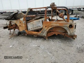 2007 Jeep Wrangler Sahara with VIN 1J4FA541X7L219977, listed as a Copart auction lot 73509754 with Not provided miles and Salvage title. Bid and sale history available at DreamBid. Image 2.