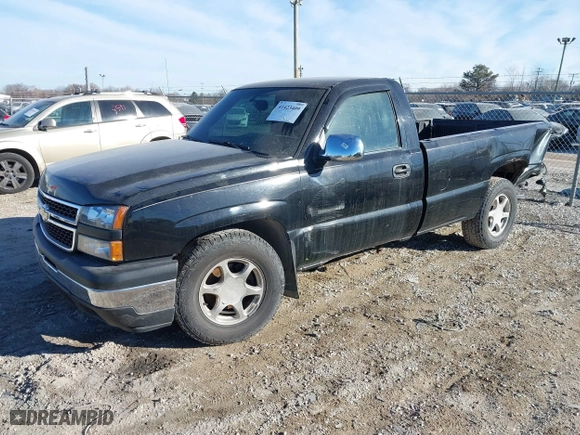 2006 Chevrolet Silverado 1500 Work Truck with VIN 3GCEC14X96G261609, listed as a IAAI auction lot 41423409 with 149,891 mi miles. Bid and sale history available at carsss.com. Image 2.
