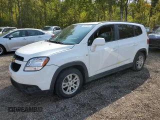 2012 Chevrolet Orlando 1LT z VIN KL77P2EM6CK569152, wystawiony jako Copart lot #69464984 z przebiegiem 70 194 mil mil oraz Tytuł czysty. Historia ofert i sprzedaży dostępna na DreamBid. Obrazek 1.