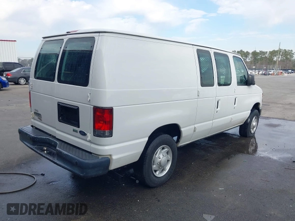 2013 Ford Econoline Cargo Commercial with VIN 1FTNE2EL2DDA97948, listed as a IAAI auction lot 41616701 with 199,739 mi miles and . Bid and sale history available at DreamBid. Image 4.