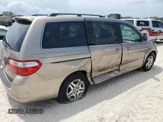 2006 Honda Odyssey EX with VIN 5FNRL38476B459124, listed as a Copart auction lot 76903724 with 94,270 mi miles and Salvage title. Bid and sale history available at DreamBid. Image 3.