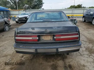 1991 Buick Regal with VIN 2G4WB14L2M1807172, listed as a Copart auction lot 68718244 with 92,450 mi miles and Salvage Title. Bid and sale history available at DreamBid. Image 6.
