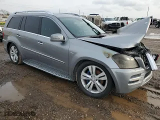 2012 Mercedes-Benz GL-Class GL 350 BlueTEC with VIN 4JGBF2FE1CA780154, listed as a Copart auction lot 44188305 with 0 mi miles and Salvage Title. Bid and sale history available at carsss.com. Image 4.