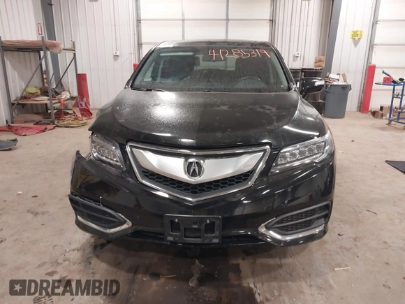 2018 Acura RDX with VIN 5J8TB4H39JL028636, listed as a IAAI auction lot 41285319 with 63,657 mi miles. Bid and sale history available at carsss.com. Image 12.
