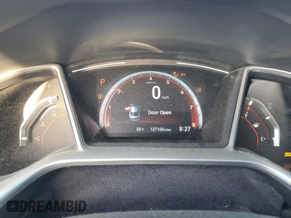2020 Honda Civic Sedan Sport with VIN 2HGFC2F81LH519005, listed as a Copart auction lot 48632375 with 127,160 mi miles and Salvage Title. Bid and sale history available at carsss.com. Image 9.