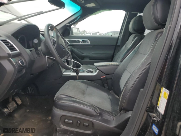 2015 Ford Explorer XLT with VIN 1FM5K7D84FGB18556, listed as a Copart auction lot 53087235 with 156,904 mi miles and Salvage Title. Bid and sale history available at carsss.com. Image 7.