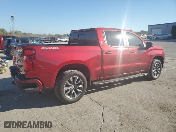 2021 Chevrolet Silverado 1500 RST with VIN 3GCUYEET6MG141120, listed as a Copart auction lot 73947914 with 47,494 mi miles and Clean Title. Bid and sale history available at carsss.com. Image 3.