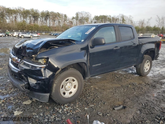 2020 Chevrolet Colorado 2WD Work Truck with VIN 1GCGSBEA8L1212620, listed as a Copart auction lot 85531474 with 40,355 mi miles and Salvage Title. Bid and sale history available at carsss.com. Image 1.