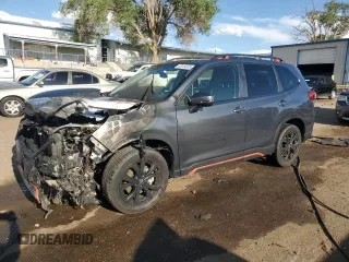 2023 Subaru Forester Special Sports with VIN JF2SKAJC4PH502170, listed as a Copart auction lot 62414035 with Not provided miles and Salvage title. Bid and sale history available at DreamBid. Image 1.