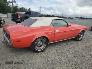 1972 Ford Mustang с VIN 2F03F214245, выставлен на аукционе Copart как лот 77535234 с пробегом 77 547 миль миль и Списание • Salvage title. История ставок и продаж доступна на DreamBid. Изображение 3.