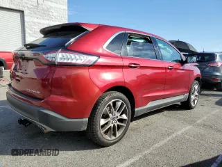 2016 Ford Edge Titanium with VIN 2FMPK3K80GBB04764, listed as a Copart auction lot 45935825 with 65,562 mi miles and Salvage Title. Bid and sale history available at carsss.com. Image 3.