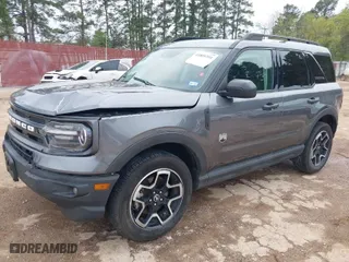 2021 Ford Bronco Sport Big Bend with VIN 3FMCR9B66MRA09358, listed as a IAAI auction lot 41899391 with 127,317 mi miles. Bid and sale history available at carsss.com. Image 2.