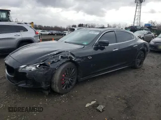 2016 Maserati Quattroporte S Q4 z VIN ZAM56RRAXG1188448, wystawiony jako Copart lot #80260824 z przebiegiem 78 903 mil mil oraz Szkody całkowita. Historia ofert i sprzedaży dostępna na DreamBid. Obrazek 1.