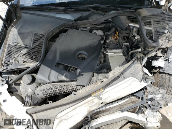 2017 Mercedes-Benz C 300 with VIN 55SWF4KB7HU197422, listed as a Copart auction lot 55016885 with 106,064 mi miles and Non repairable. Bid and sale history available at DreamBid. Image 11.