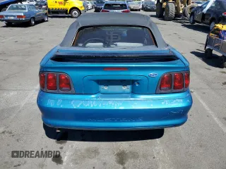 1994 Ford Mustang with VIN 1FALP4444RF217094, listed as a Copart auction lot 69067124 with 188,657 mi miles and Clean title. Bid and sale history available at DreamBid. Image 6.