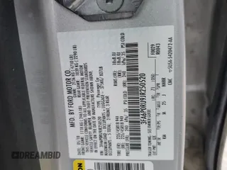 2018 Ford Fusion Hybrid Titanium with VIN 3FA6P0RU9JR250520, listed as a Copart auction lot 49533665 with 126,157 mi miles and Salvage Title. Bid and sale history available at carsss.com. Image 13.