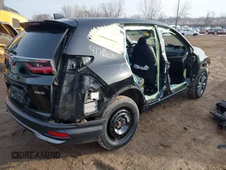 2020 Honda CR-V EX-L with VIN 5J6RW2H82LL002468, listed as a IAAI auction lot 41762091 with 65,607 mi miles. Bid and sale history available at carsss.com. Image 4.