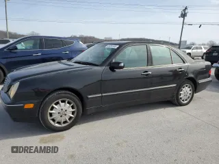 2002 Mercedes-Benz E-Class with VIN WDBJF82J42X064476, listed as a Copart auction lot 45334105 with 75,545 mi miles and Clean Title. Bid and sale history available at carsss.com. Image 1.