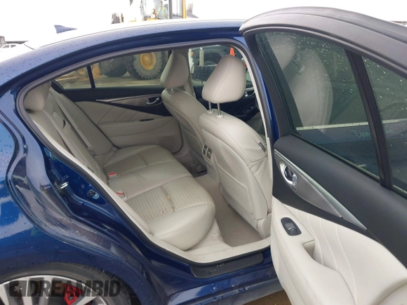 2018 Infiniti Q50 3.0t LUXE with VIN JN1EV7AP6JM360589, listed as a IAAI auction lot 41903402 with 69,371 mi miles. Bid and sale history available at carsss.com. Image 8.
