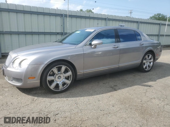 2007 Bentley Flying Spur with VIN SCBBR93W178041237, listed as a Copart auction lot 55485365 with 126,119 mi miles and Clean Title. Bid and sale history available at DreamBid. Image 1.