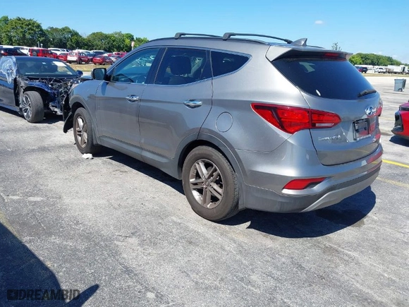 2018 Hyundai Santa Fe Sport 2.4L with VIN 5NMZU3LB0JH066463, listed as a IAAI auction lot 41621070 with 83,398 mi miles. Bid and sale history available at carsss.com. Image 3.