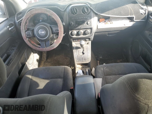 2017 Jeep Compass Sport с VIN 1C4NJCBA8HD124306, выставлен на аукционе Copart как лот 49730195 с пробегом 125 700 миль миль и Списание • Salvage title. История ставок и продаж доступна на DreamBid. Изображение 8.