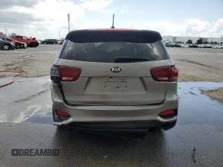 2019 Kia Sorento LX with VIN 5XYPG4A33KG509006, listed as a Copart auction lot 52101645 with 0 mi miles and Non Repairable. Bid and sale history available at carsss.com. Image 6.