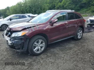 2014 Acura RDX Technology with VIN 5J8TB4H57EL001751, listed as a Copart auction lot 63278955 with 92,597 mi miles and Salvage title. Bid and sale history available at DreamBid. Image 1.