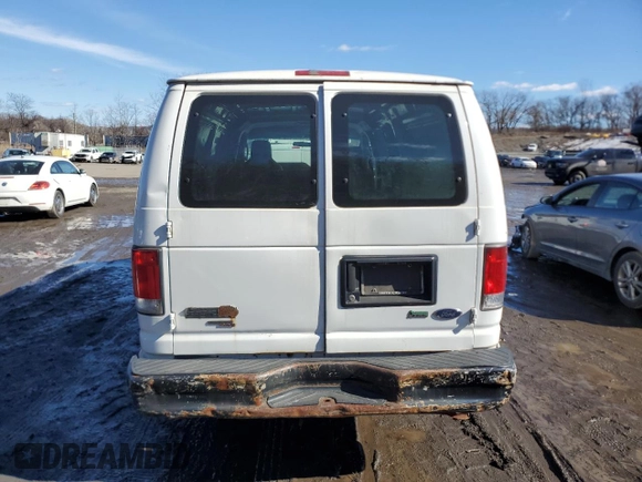 2013 Ford Econoline Cargo Commercial with VIN 1FTNS2EW3DDA17379, listed as a Copart auction lot 47025035 with Not Provided miles and Clean Title. Bid and sale history available at carsss.com. Image 6.
