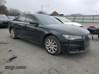2016 Audi A6 2.0T Premium with VIN WAUCFAFC8GN165601, listed as a Copart auction lot 46472175 with 171,037 mi miles and Clean Title. Bid and sale history available at carsss.com. Image 4.