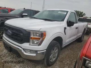 2021 Ford F-150 XL with VIN 1FTMF1EB4MKE11721, listed as a Copart auction lot 65990284 with Not provided miles and Salvage title. Bid and sale history available at DreamBid. Image 1.