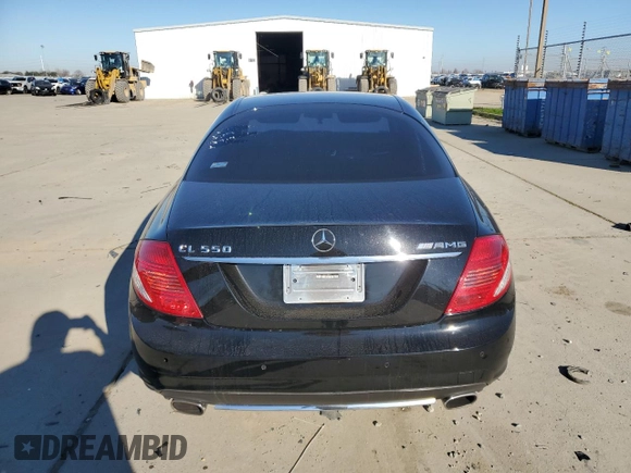 2008 Mercedes-Benz CL-Class V8 with VIN WDDEJ71X38A010864, listed as a Copart auction lot 88063225 with 175,291 mi miles and Salvage Title. Bid and sale history available at carsss.com. Image 6.