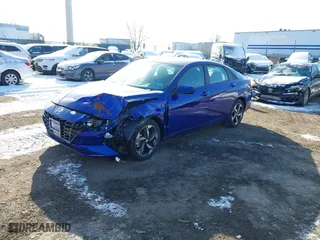 2023 Hyundai Elantra SEL with VIN KMHLS4AG4PU615496, listed as a IAAI auction lot 41398207 with NaN miles. Bid and sale history available at carsss.com. Image 18.