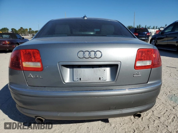2006 Audi A8 4.2L z VIN WAUML44E36N004431, wystawiony jako Copart lot #81116244 z przebiegiem 164 191 mil mil oraz Nie do naprawy • Non repairable. Historia ofert i sprzedaży dostępna na DreamBid. Obrazek 6.