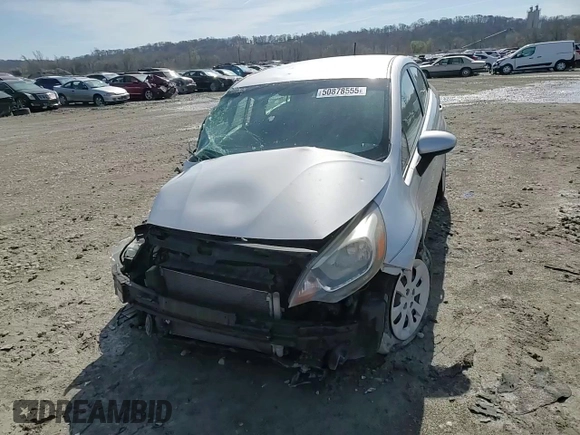 2013 Kia Rio LX with VIN KNADM4A30D6152074, listed as a Copart auction lot 50878555 with 152,559 mi miles and Salvage Title. Bid and sale history available at carsss.com. Image 11.