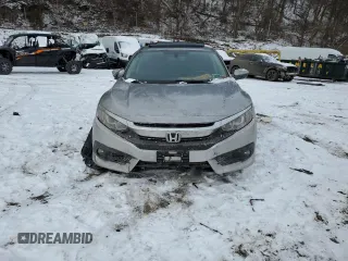 2017 Honda Civic Sedan EX-L with VIN 19XFC1F71HE015752, listed as a Copart auction lot 82538963 with 0 mi miles and Non Repairable. Bid and sale history available at carsss.com. Image 5.